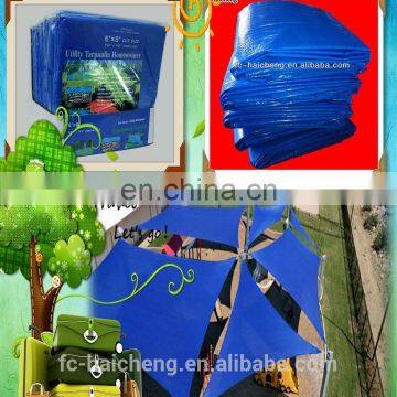 PE tarpaulin,tent material, waterproof outdoor plastic cover, blue poly tarp, hdpe fabric