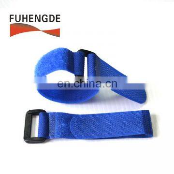 Super Sticky Nylon Hook Loop Wire Organizer Wraps With Buckle photo-5