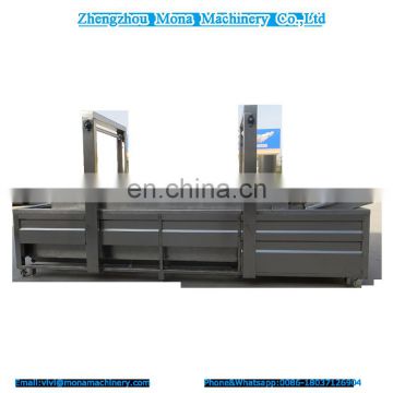 potato chips batch fryer production line/fried snack processing line/fryer