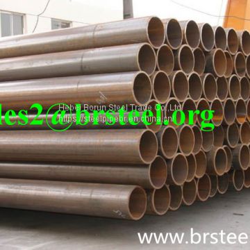 API 5L Grade B welded carbon steel ERW tube