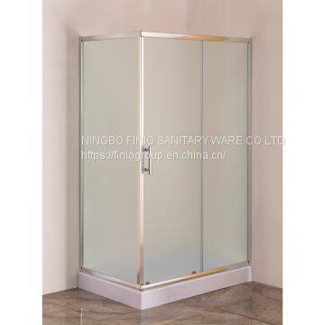 simple shower enclosure/sliding door/rectangle shape M1301