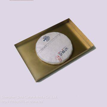 Brass Tea Tray, Customized Brass Tray for Tea Cake photo-4