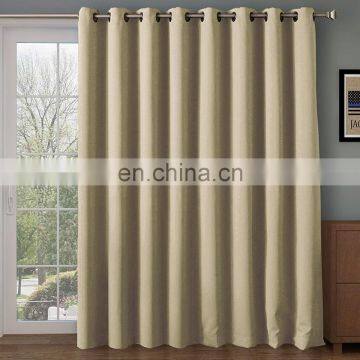 Window decorative ready made Cream plain blackout blackout curtain rideaux salon for living room