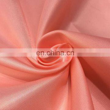 Good Quality 100% Polyester Smooth Feeling 75d*75d Plain Woven Soft Shiny Satin Fabric for Dress photo-3