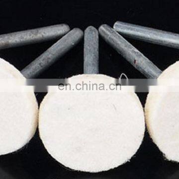 The Customized Shape 6mm Shank Mounted 100% Wool Felt Bobs photo-5