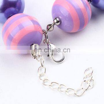 High Quality Dressed up Chunky Necklace Beadings Sweet Flower Plastic Baby Girl Necklace FREE SHIP photo-6