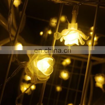 Christmas holiday room decoration outdoor christmas colorful flower led string light