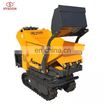 500kg steering mini dumper high lift with CE