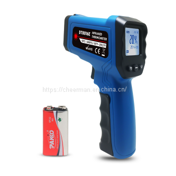 Factory Sale Cheerman DT8016H dual laser digital industrial Infrared Thermometer tester