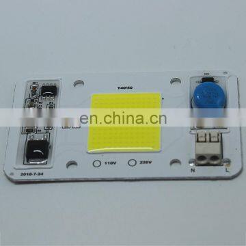 50W Driverless Cob Led Chips Applied to Spotlight Floodlight Mining Lamp Street Lamp Plant Grow Light photo-3