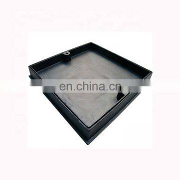 Ductile iron recessed/solid manhole cover