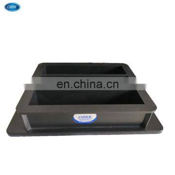 Black Plastic Three Gang 40*40*160mm Cement Mortar Prism Mould/Concrete Cube Mould(molds)