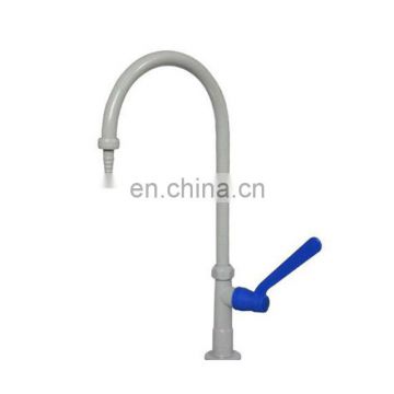 Single handle plastic water tap for lab use