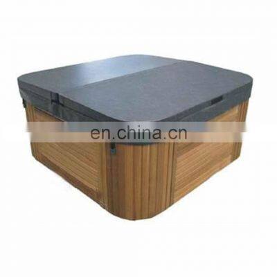 OEM Outdoor Waterproof Foldable PU and ESP Foam Insulation Hot Tub Swimming Pool Cover