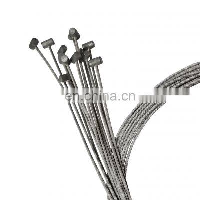 China galvanized steel wire manufacturer cheap price 7*7 1.2/1.6/1.8/2.0mm CD70 throttle cable inner wire for Pakistan