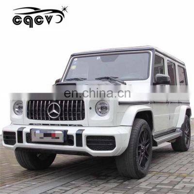 Plastic material G63 AMG style body kit for Mercedes Benz G class W463 UPGRADE to w464 G63 amg front bumper headlights