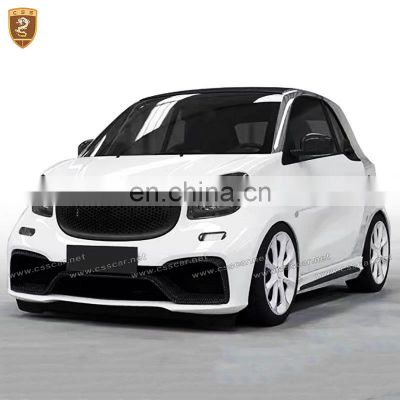 Newest A.M.G style body kit for bens smart W453 in cf+frp