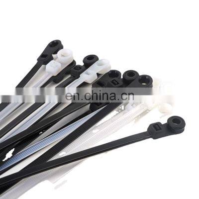 Factory Wire Cable Binding Plastic Black White cable ties nylon