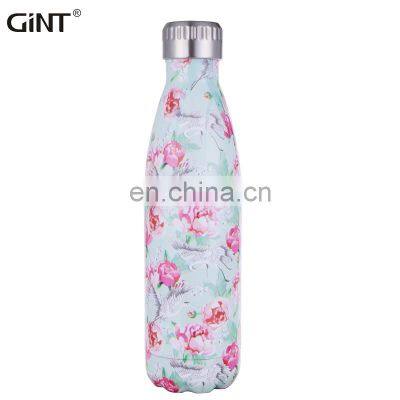 GiNT 500ml Amazon Hot Selling Portable Sports Double Wall Insulated Water Cup Vacuum Flask Thermal Stainless Steel Water Bottles photo-3