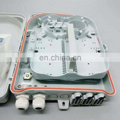 Стеновой монтажный FTTH-шкаф, оптический разъемный ящик с PLC-сплиттером / Пигтейлами и адаптерами photo-4