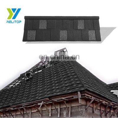 Colorful Roofing Construction material stone coated metal roofing shingle steel sheet