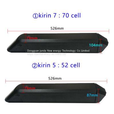 Reention Kirin Ebike Battery 48v 13ah 15ah 17ah 17.5ah Reention Kirin 48v 175ah New Type Kirin Batterie 48v photo-3