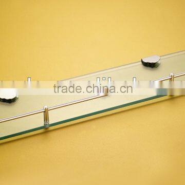 Stainless Steel Wall shelf high quality front glass shelf (C001)