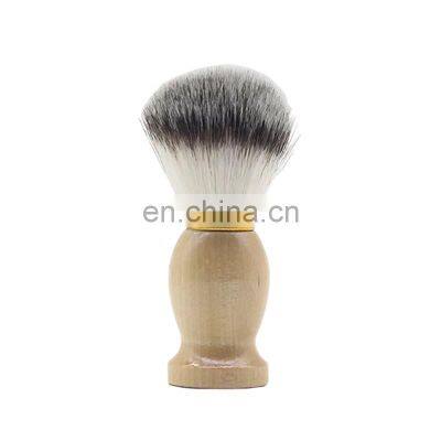 Super Soft Wood Shaving Brush Personalized Nylon Hair Brush Nylon Bristle Brushes photo-3
