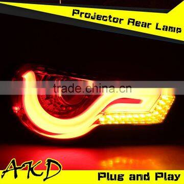 AKD Car Styling Toyota GT86 Tail Lights Impreza LED Tail Light FT86 Led Rear Trunk Lamp DRL+Turn Signal+Reverse+Brake photo-2