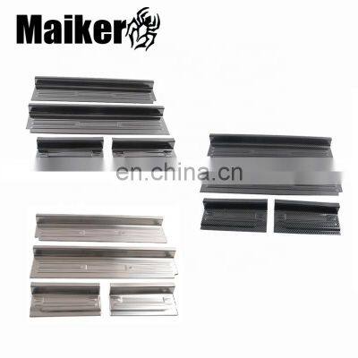 Maiker Door Sill Guards for Jeep Wrangler JL Accessories 3 Colors Entry Guard Kits