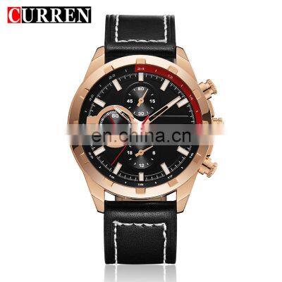 CURREN 8216 Luxury Casual Men Watches Male Analog Military Sports Quartz Wristwatches Relogio Masculino Montre Homme