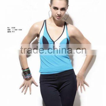 2011 new style fashionable active and breathable ladies` fitness and jogging wear