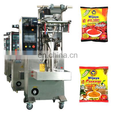 Automatic 2g tea spices 100g milk sugar salt powder stick bag instant 100g coffee tea sachet bag packing machine