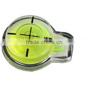 PMMA Square bubble level circular level vial,circular, square vial,Gradienter level bubbles