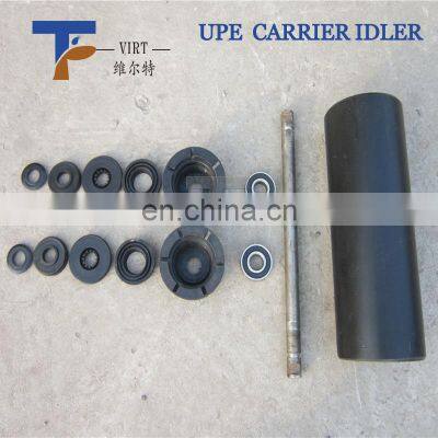 HDPE /UHMWPE Conveyor Trough Roller for Belt Conveyor photo-5