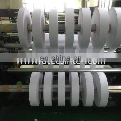 WDHC2000 Automatic PP Spunbond Meltblown Nonwoven Fabric Roll Slitting Cutting and Rewinding Machine photo-5