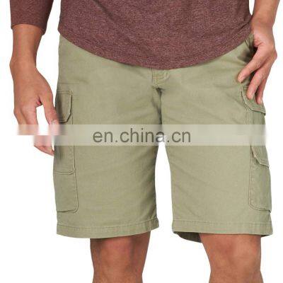 Casual Wear Men Clothes Short Pants Summer Custom Black Men's Elastic Waist Nylon Cargo Shorts photo-2