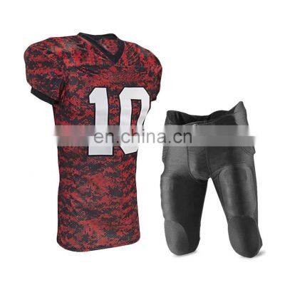 Best American Football Uniform Set Custom Design Full Sublimation American Football Uniforms photo-4