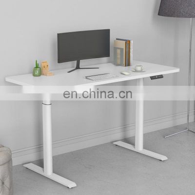 Cheap Easy To Install Home Office Furniture Ergonomic Electric Height Adjustable Computer Table Lift Standing Desk