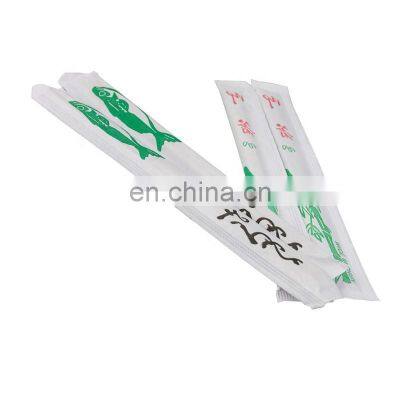 Customized Bamboo Material Japanese Korean Sushi Disposable Tensoge Chopsticks Natural Color