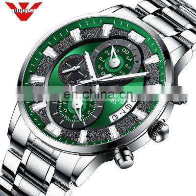 NIBOSI Watch Men Waterproof Casual Luxury Brand Quartz Military Sport Watch Business Clock Men's Wristwatches