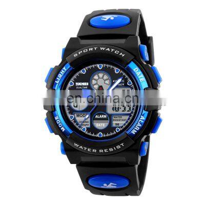 Promotional Sports Digital Kids Watch Brand Skmei1163 Multicolor 50m Waterproof Wristwatch for Children