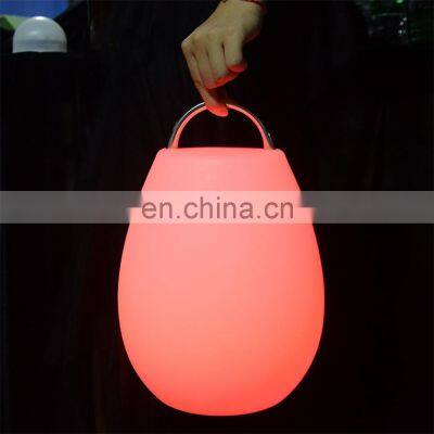 solar bed light IP65 waterproof led lamp rechargeable outdoor table lights