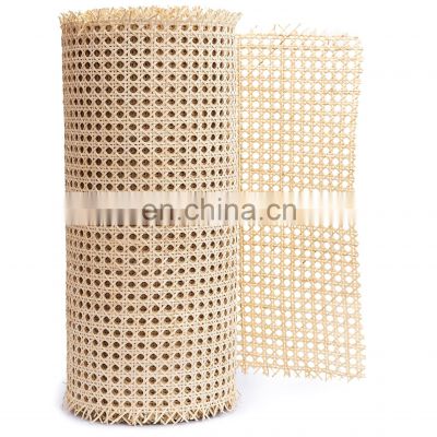 Fast Delivery PVC Open Rattan Cane Webbing Outdoor Synthetic Rattan Roll Material