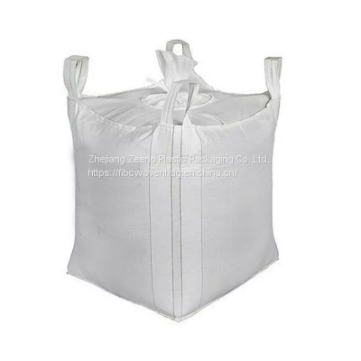 Trade Assured Sand Cement Jumbo 1 Ton Big Bulk Fibc Bag With Discharging Spout