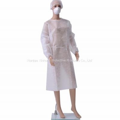 Cheap Disposable 17g 20g 25g 30g 35g Non Woven Isolation Gown