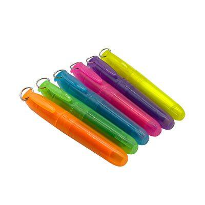 Free Sample Factory Custom Cheap Cute Fluorescent High Reflective Colored Mini Highlighter Marker Pen Set for Promotional photo-2