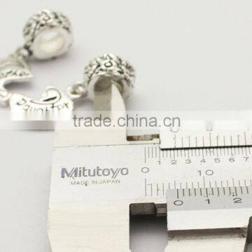 925 Sterling Silver Mother and Daughter Set Dangle Charm for Bracelet photo-5