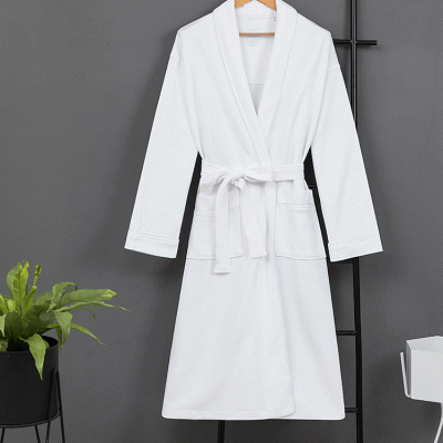 European Size Modal Knitted Shawl Bathrobe ,SPA Bathrobe/OEM(KKW1146-2) photo-2