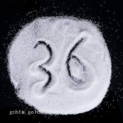 White Fused Alumina for Surface Cleaning Media Abrasive Blasting White Grains photo-4